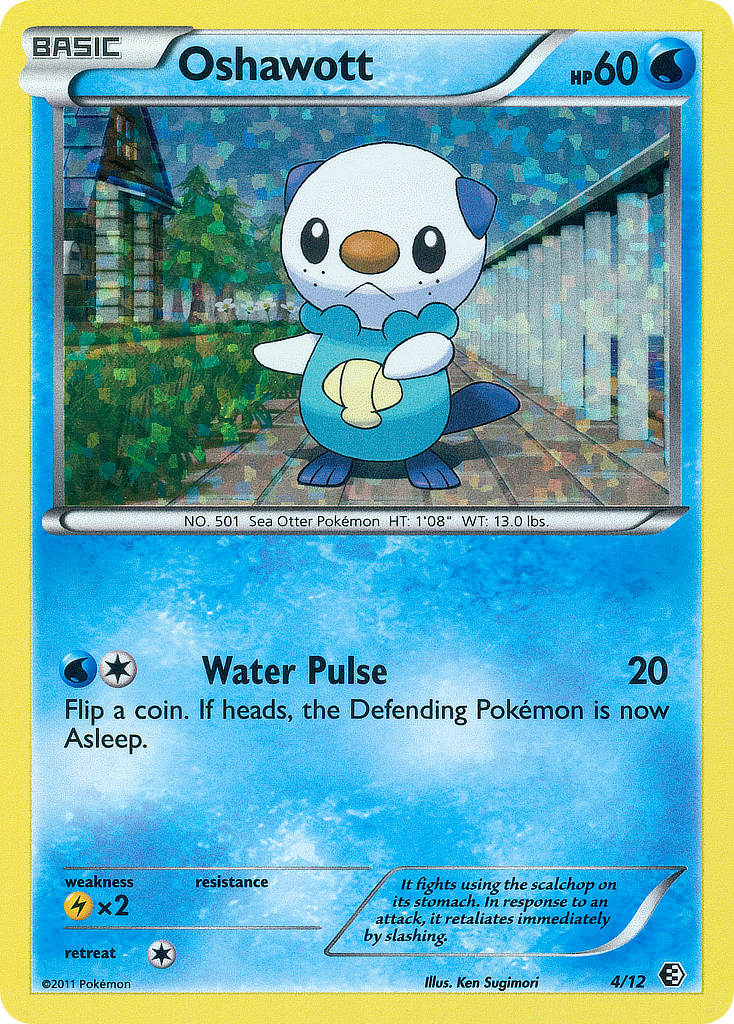 Oshawott (4/12) [McDonald's Promos: 2011 Collection] | GnG Games