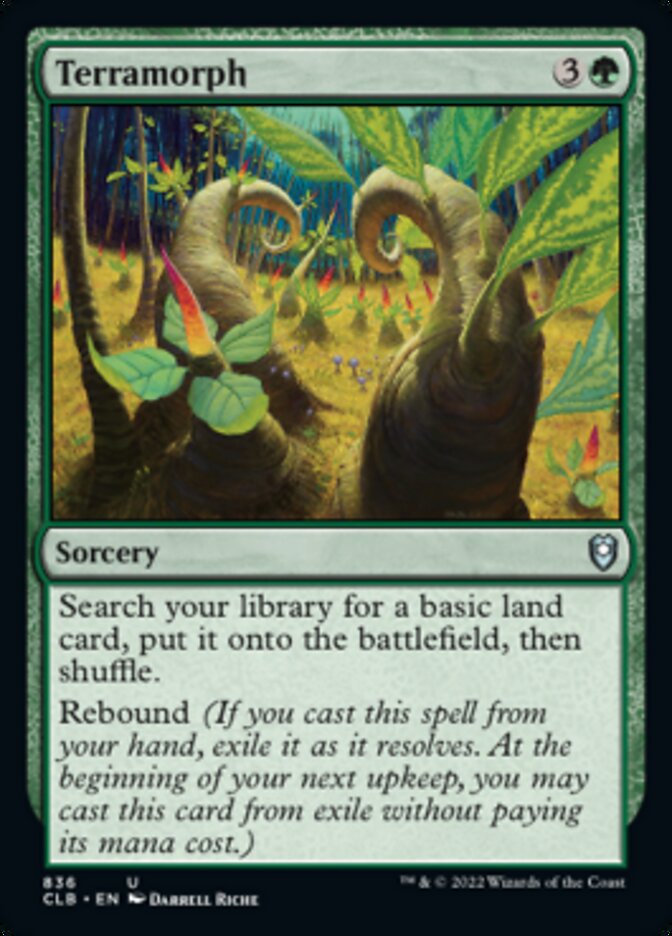 Terramorph [Commander Legends: Battle for Baldur's Gate] | GnG Games