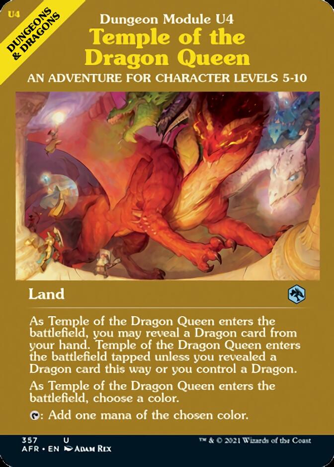 Temple of the Dragon Queen (Dungeon Module) [Dungeons & Dragons: Adventures in the Forgotten Realms] | GnG Games