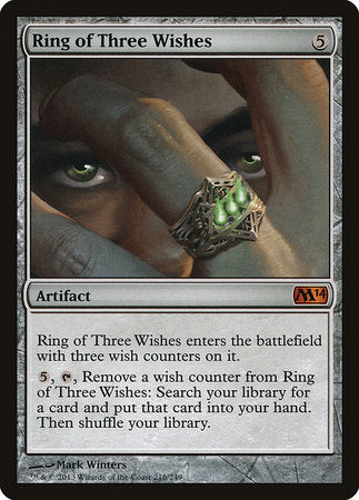 Ring of Three Wishes [Magic 2014] | GnG Games