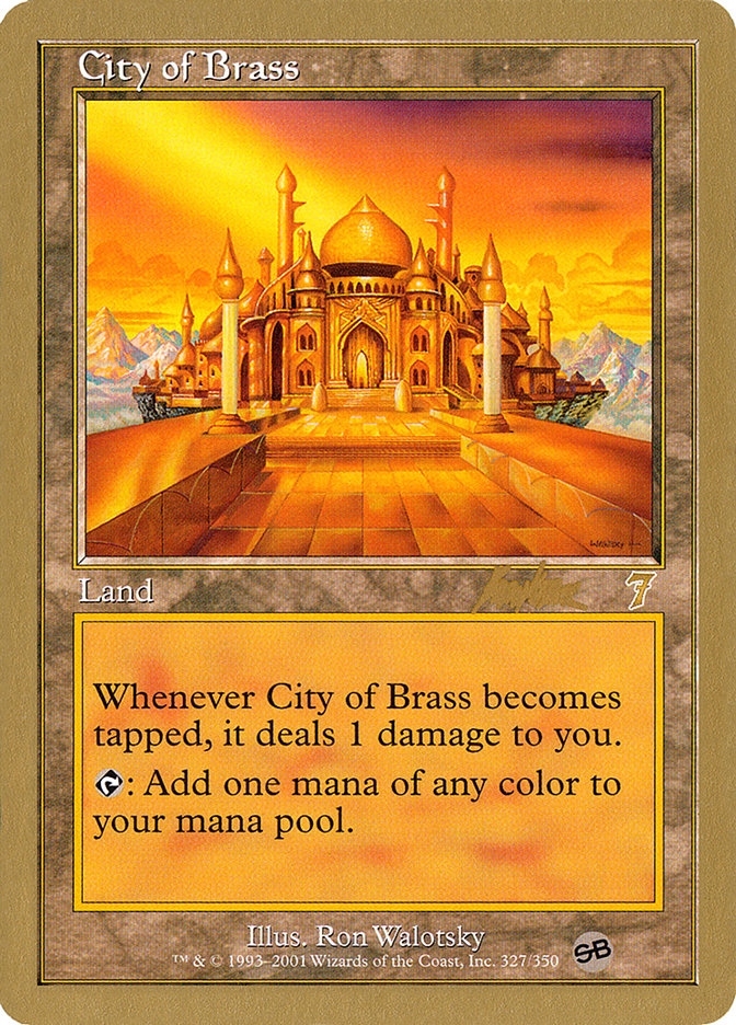 City of Brass (Brian Kibler) (SB) [World Championship Decks 2002] | GnG Games