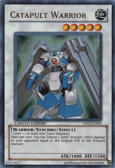 Catapult Warrior [YF02-EN001] Ultra Rare | GnG Games