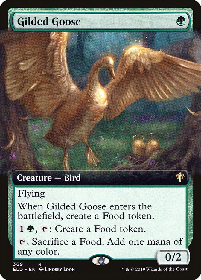 Gilded Goose (Extended Art) [Throne of Eldraine] | GnG Games