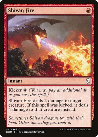 Shivan Fire [Dominaria] | GnG Games