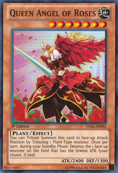 Queen Angel of Roses [LVAL-EN092] Super Rare | GnG Games