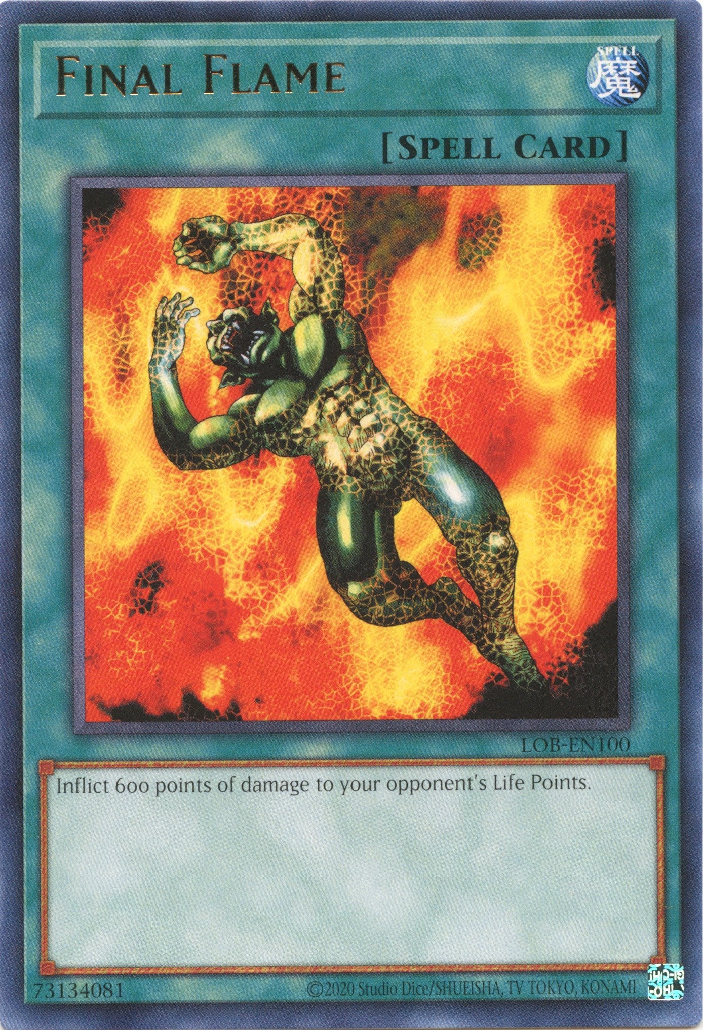 Final Flame (25th Anniversary) [LOB-EN100] Rare | GnG Games