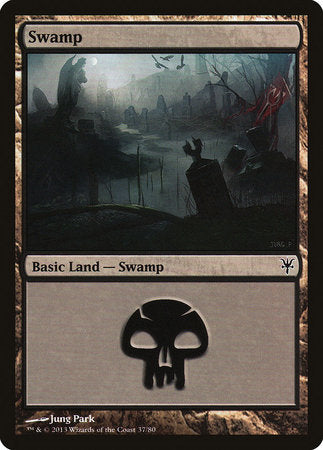 Swamp (37) [Duel Decks: Sorin vs. Tibalt] | GnG Games