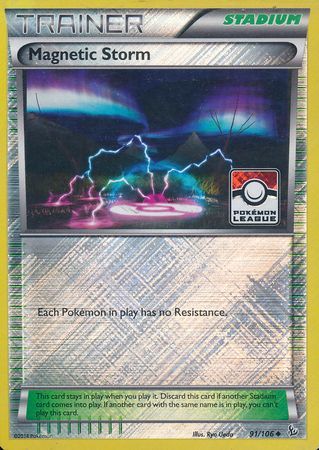 Magnetic Storm (91/106) (League Promo) [XY: Flashfire] | GnG Games