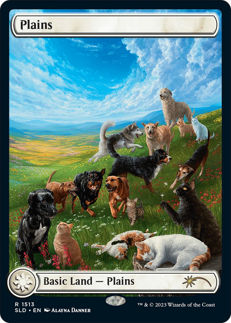 Plains (1513) [Secret Lair Commander Deck: Raining Cats and Dogs] | GnG Games