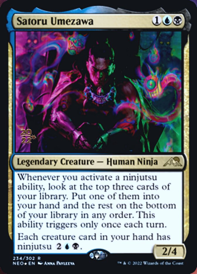 Satoru Umezawa [Kamigawa: Neon Dynasty Prerelease Promos] | GnG Games