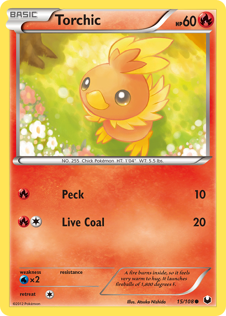 Torchic (15/108) [Black & White: Dark Explorers] | GnG Games