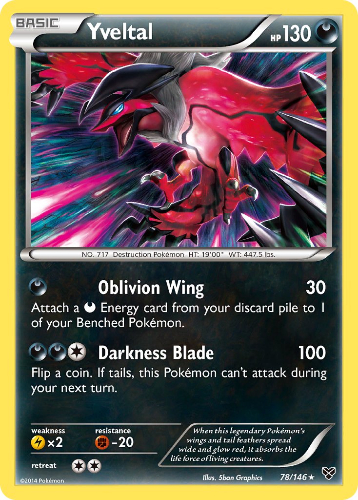 Yveltal (78/146) (Theme Deck Exclusive) [XY: Base Set] | GnG Games