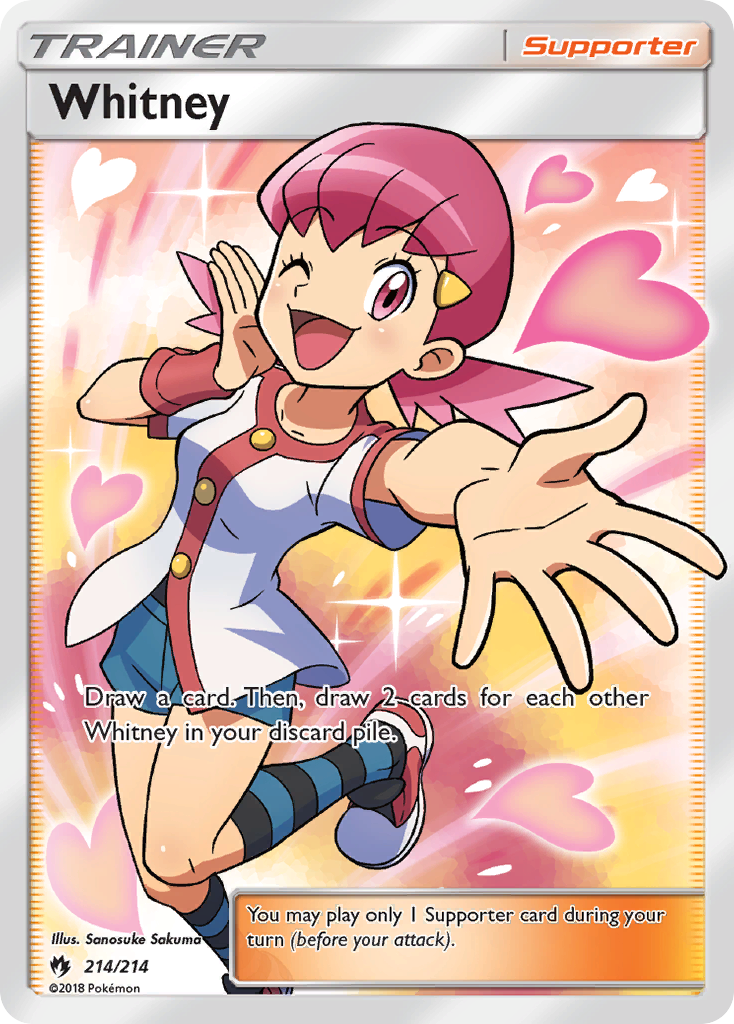 Whitney (214/214) [Sun & Moon: Lost Thunder] | GnG Games