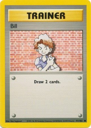 Bill (91/102) [Base Set Unlimited] | GnG Games