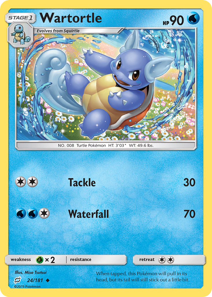 Wartortle (24/181) [Sun & Moon: Team Up] | GnG Games