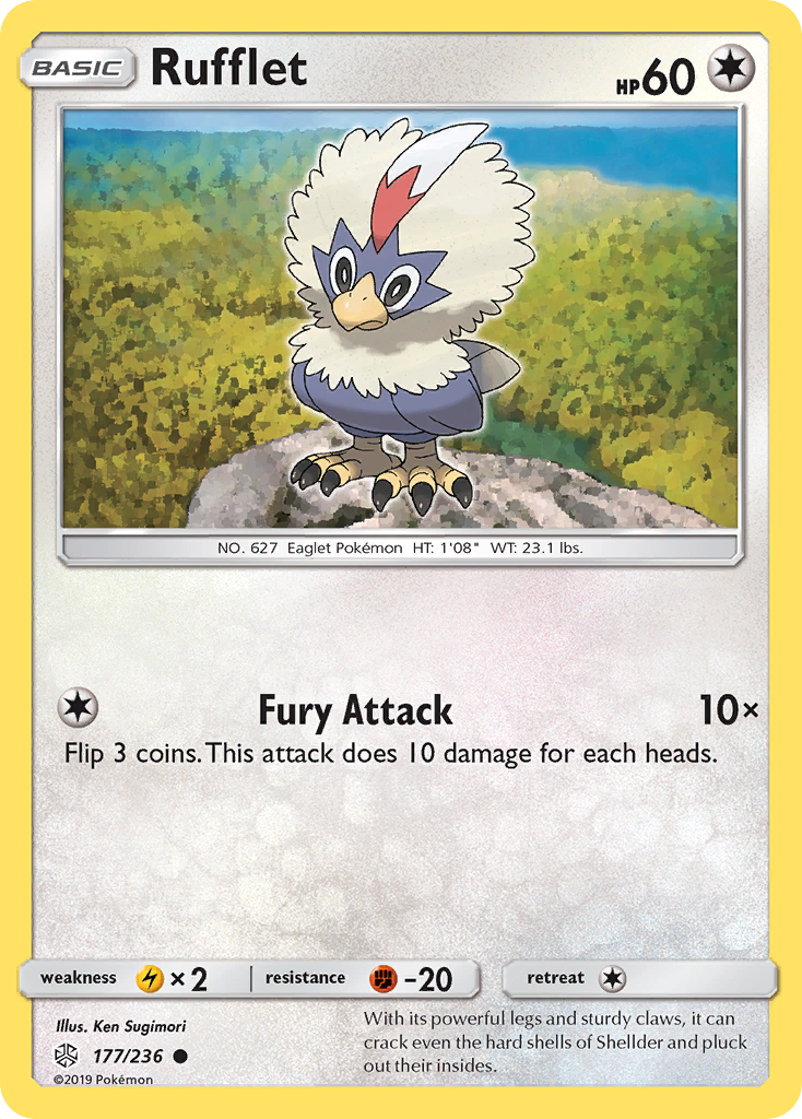 Rufflet (177/236) [Sun & Moon: Cosmic Eclipse] | GnG Games