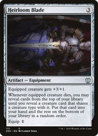 Heirloom Blade [Zendikar Rising Commander] | GnG Games