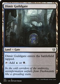 Dimir Guildgate [Zendikar Rising Commander] | GnG Games