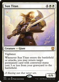 Sun Titan [Zendikar Rising Commander] | GnG Games