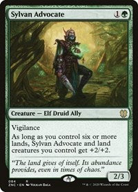 Sylvan Advocate [Zendikar Rising Commander] | GnG Games
