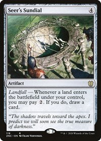 Seer's Sundial [Zendikar Rising Commander] | GnG Games