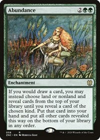 Abundance [Zendikar Rising Commander] | GnG Games