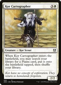 Kor Cartographer [Zendikar Rising Commander] | GnG Games