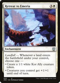 Retreat to Emeria [Zendikar Rising Commander] | GnG Games