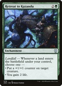 Retreat to Kazandu [Zendikar Rising Commander] | GnG Games