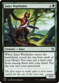 Satyr Wayfinder [Zendikar Rising Commander] | GnG Games