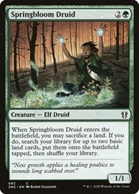Springbloom Druid [Zendikar Rising Commander] | GnG Games