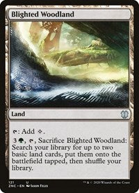 Blighted Woodland [Zendikar Rising Commander] | GnG Games