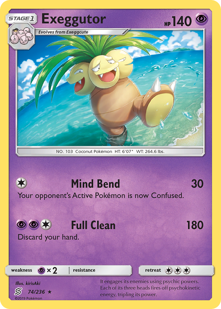 Exeggutor (74/236) [Sun & Moon: Unified Minds] | GnG Games