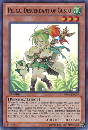 Pilica, Descendant of Gusto [PRIO-EN029] Super Rare | GnG Games
