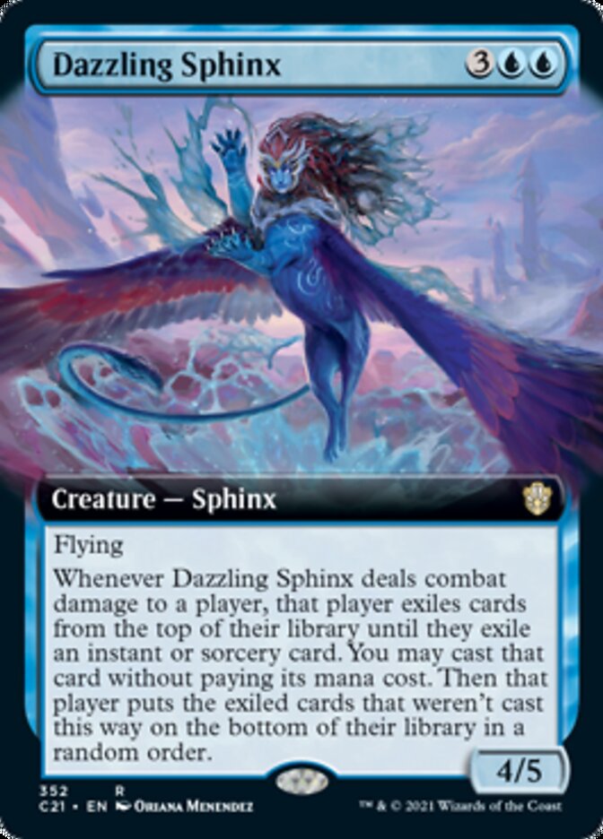 Dazzling Sphinx (Extended) [Commander 2021] | GnG Games