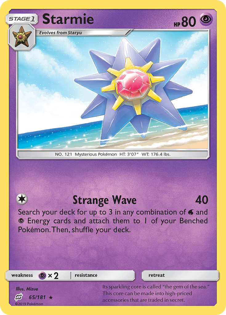 Starmie (65/181) [Sun & Moon: Team Up] | GnG Games