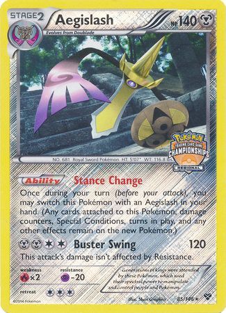 Aegislash (85/146) (Regional Championship Promo) [XY: Base Set] | GnG Games