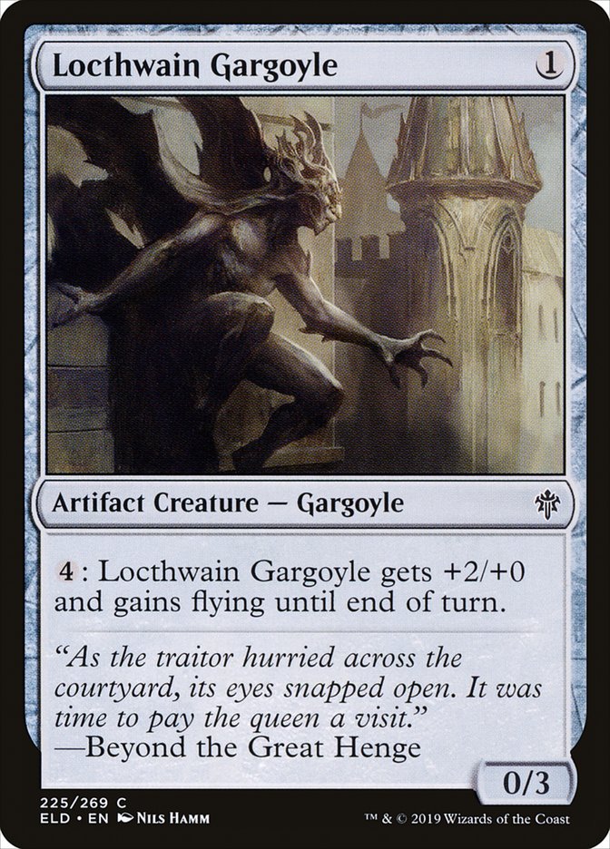 Locthwain Gargoyle [Throne of Eldraine] | GnG Games