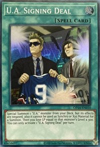 U.A. Signing Deal [OP14-EN010] Super Rare | GnG Games