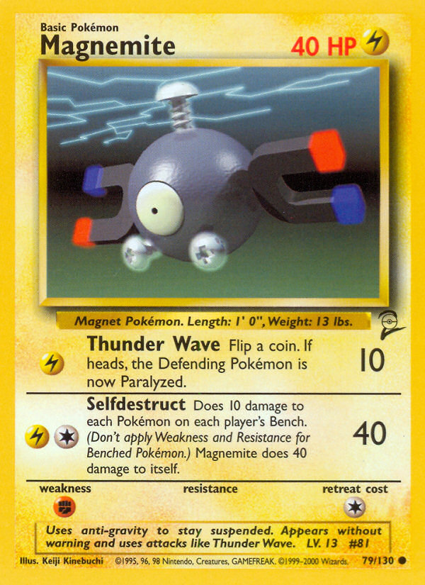 Magnemite (79/130) [Base Set 2] | GnG Games