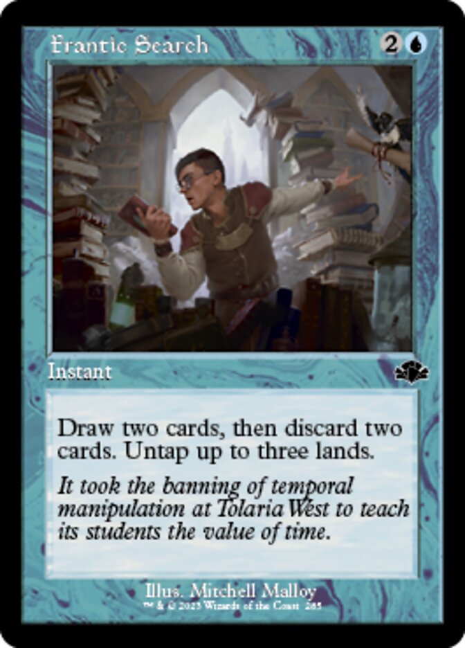 Frantic Search (Retro) [Dominaria Remastered] | GnG Games