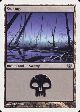 Swamp (340) [Eighth Edition] | GnG Games