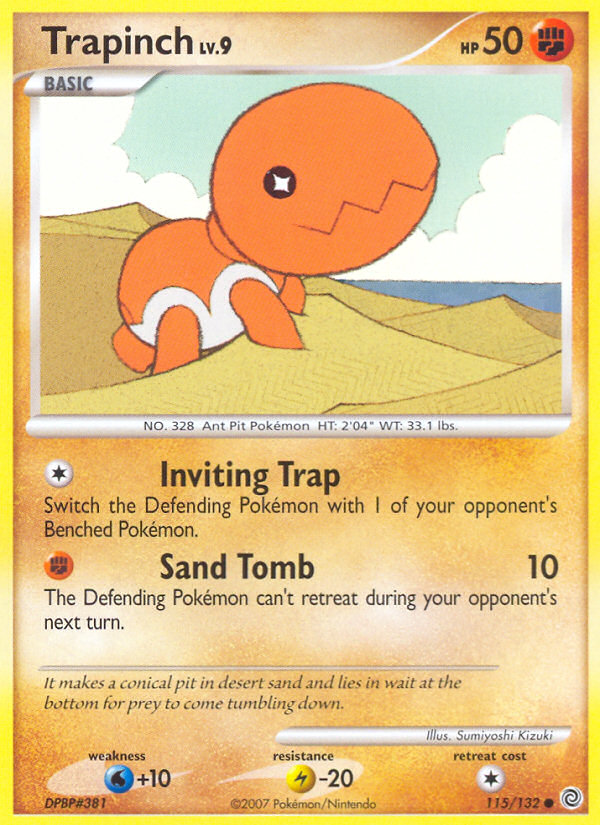 Trapinch (115/132) [Diamond & Pearl: Secret Wonders] | GnG Games