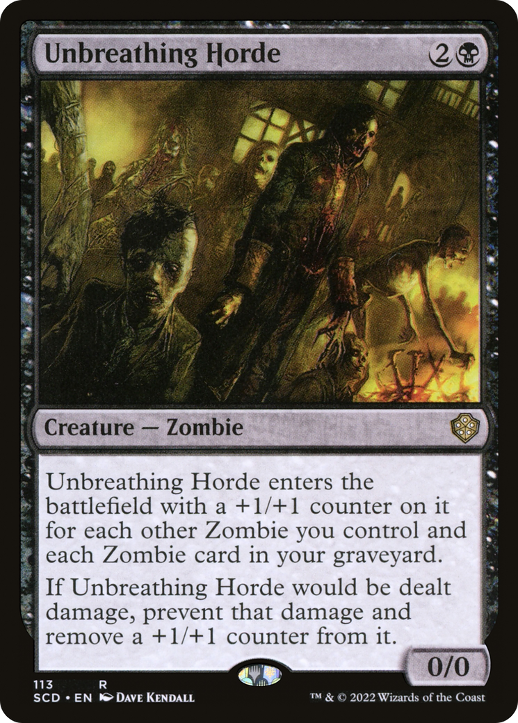 Unbreathing Horde [Starter Commander Decks] | GnG Games