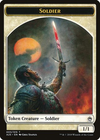 Soldier Token (003) [Masters 25 Tokens] | GnG Games