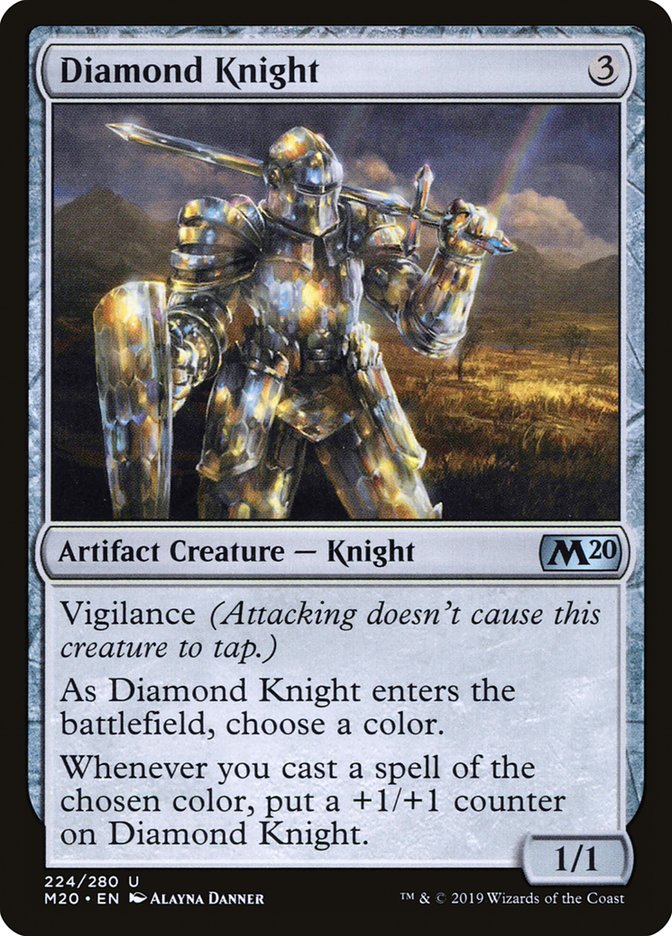 Diamond Knight [Core Set 2020] | GnG Games