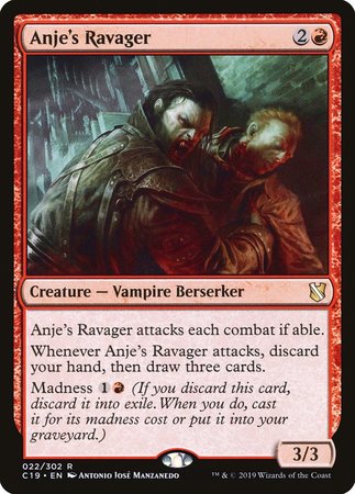 Anje's Ravager [Commander 2019] | GnG Games