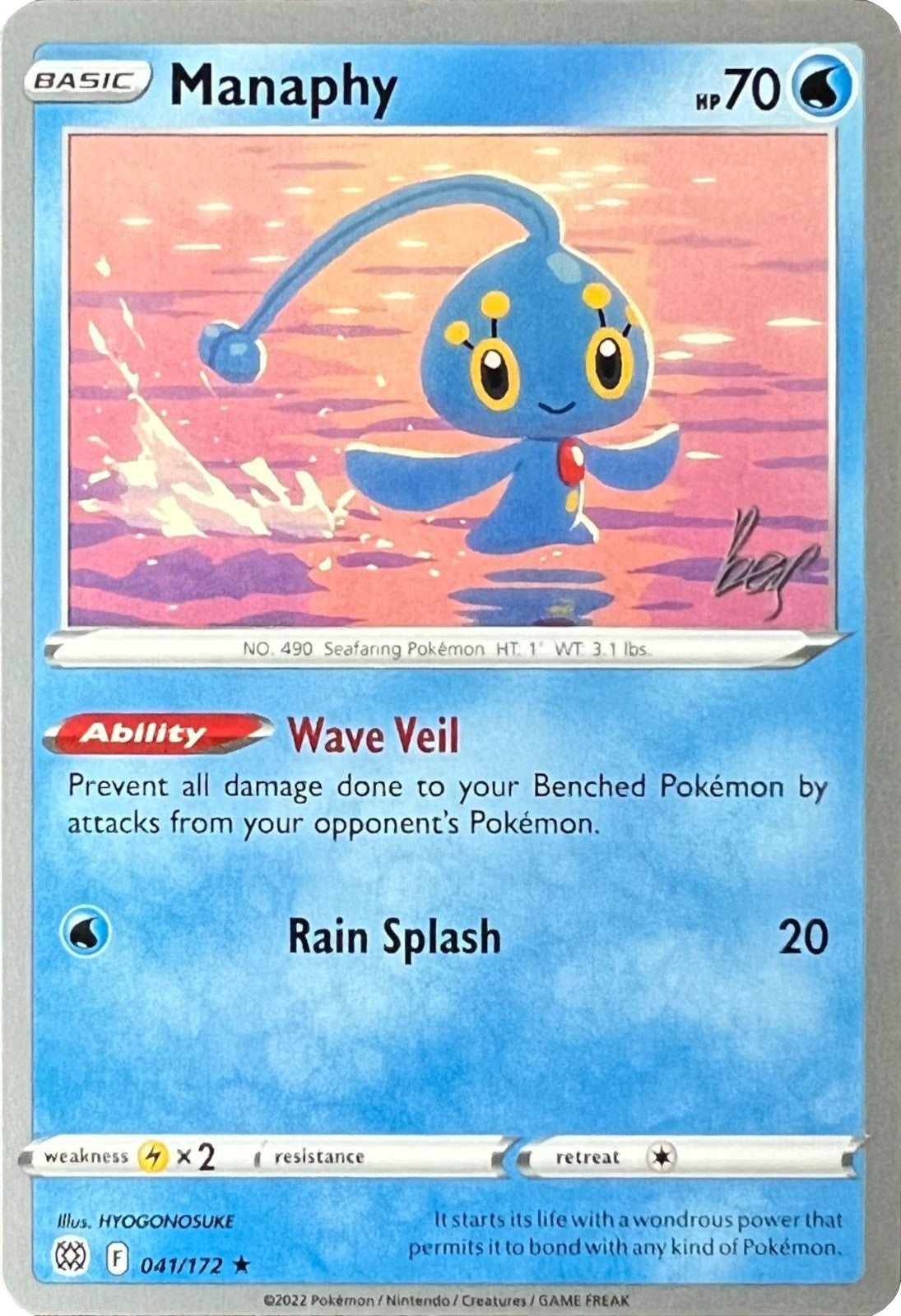 Manaphy (041/172) (Cheryl Again - Sebastian Lashmet) [World Championships 2022] | GnG Games