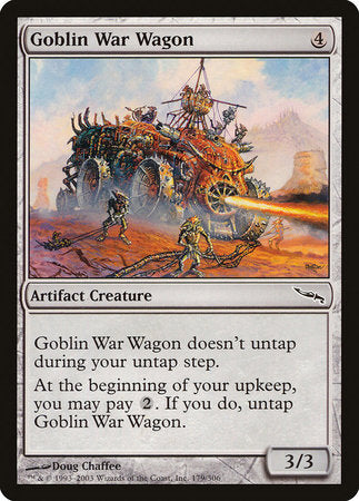 Goblin War Wagon [Mirrodin] | GnG Games