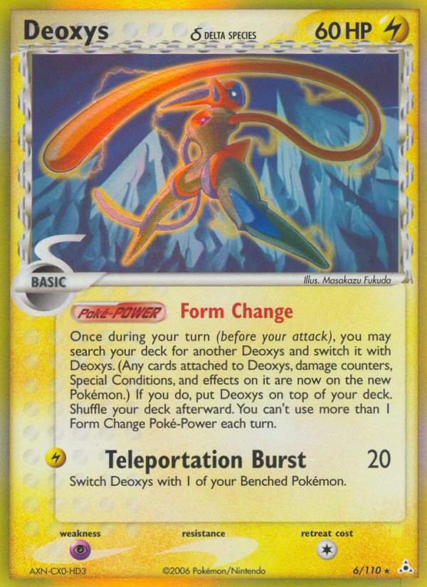 Deoxys (6/110) (Delta Species) [EX: Holon Phantoms] | GnG Games